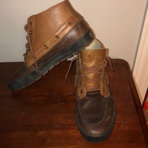 Ralph Lauren boots.